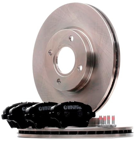 STARK Bremsen Set Vorne 278mm Bremsscheiben und Beläge Komplett Kompatibel mit FORD Fiesta Mk6 Schrägheck JA8, JR8 B-MAX JK Tourneo Courier MPV Fiesta Mk6 Kastenwagen Fiesta Mk6 Limousine