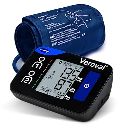 Veroval Compact + Tensiomètre De Bras : Pour Des Mesures Rapides Et Fiables, Peut Détecter Une Arythmie