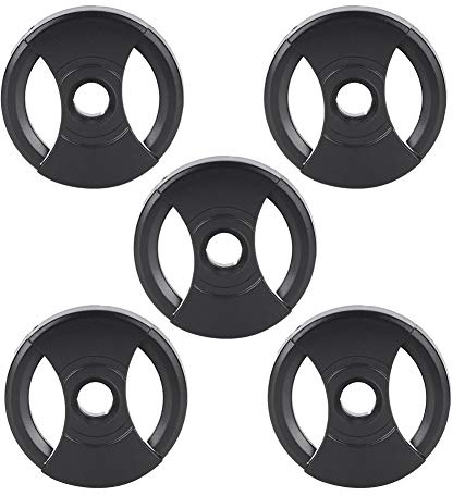 5-teiliger Plattenadapter, Plattenspieler-Zubehör, hochwertige Kunststoff-Grammophon-Adapter für Musikliebhaber, Schwarze Plattenadapter in der Mitte mit langlebigem Design für