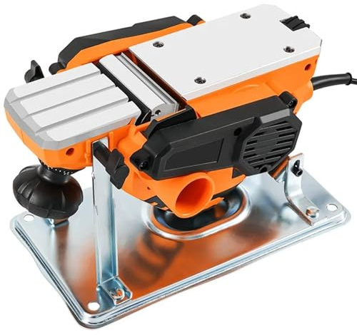 Portable Electric Planer Guide Table, Flip-Support Planer Stand for Household Woodworking and Bench Tool Use