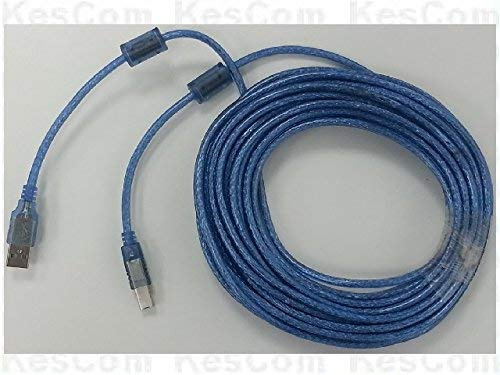 KesCom® USB 2.0 Kabel Stecker A auf Stecker B 10m länge - für zb. USB Drucker geeignet