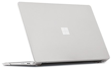 mCover Hard Shell Case Nur kompatibel mit 34,29 cm (13,5-Zoll)-Microsoft Surface Laptop 1/2/3/4 Computer nur mit Alcantara®-Tastatur (** Nicht für Metalltastatur **) Transparent