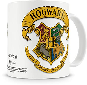 HARRY POTTER Licenza Ufficiale Hogwarts Crest Tazza di caffè, Mug