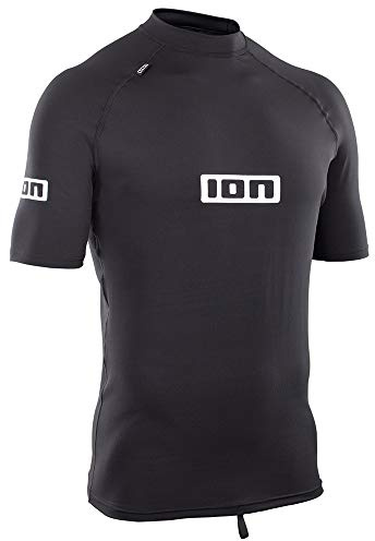 ION Lycra Herren Promo Rashguard Men SS Black 2021