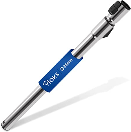 VIOKS Staubsauger Teleskoprohr Ersatz für Mіеle 10615280 & 10275580 mit Anschluss Ø 35mm/ Verlängerungsrohr passend für alle Miele Staubsauger wie S8340 S8360 S8730 C1 C2 C3 Complete Compact Classic