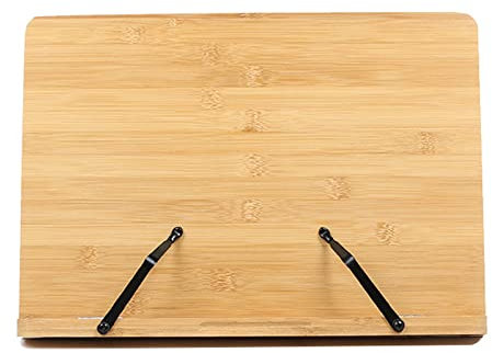 Tisch-Notenständer,hölzerner Notenständer, Hohlgeschnitztes Design,Kochbuchhalter Ständer Bücherständerhalter Lehrbuch Rezept Musikdokument Tablet Displayständer Notenständer ( Color : Ordinary board