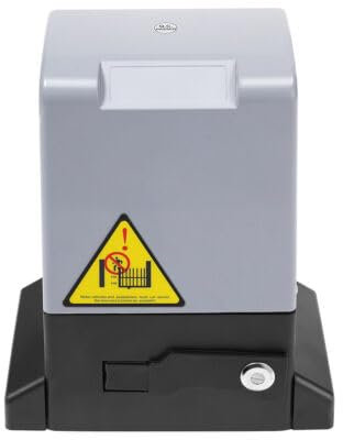 Loobiiny Motore Cancello Scorrevole Co-Z 1600kg Cancello Automatico Motori Per 750w Cancelli A Due Ante Cremagliera Cancello Scorrevole Kit Cancello Scorrevole Lampeggiante Cancello Motor+Rack