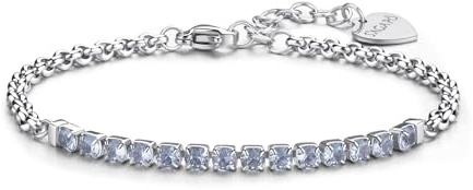 S'Agapõ Bracciale Donna in Acciaio e Cubic Zirconia | Collezione Dazzly - SDZ85