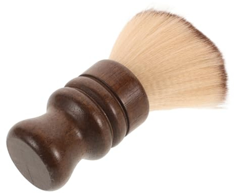 Beavorty Friseurreinigungsbürste und Bambus Nackenstreifen für Friseursalon Multifunktional und Widerstandsfähig für Barbershops und Privaten Gebrauch