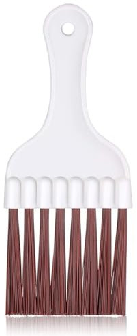Refrigerator Coil Cleaning Brush, Radiator Comb Air Conditioner Condenser Fin Comb 4 Piece Set Refrigerator Cleaning Brush Fin Combs for A/C Unit for Radiator Repair Clean Tool