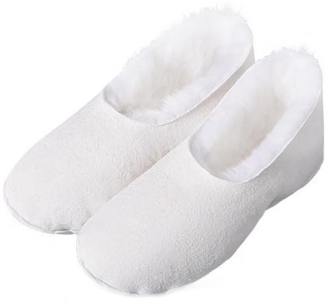 Reyox Doublure de rechange en peau de mouton épaisse et chaude pour bottes de pluie, blanc, 37.5 EU