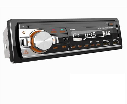 RDS Autoradio Bluetooth, CENXINY FM/AM 1 DIN Poste Radio Voiture Bluetooth Mains Libres avec Télécommande