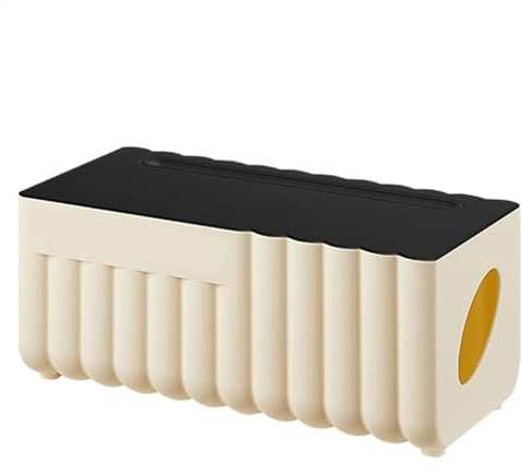 Générique Kabel-Organizer, große Kapazität, Kabelmanagement, Box mit Deckel, perfekt für die Organisation von Kabeln und Steckern, ideal für Zuhause oder Büro, Grau/Schwarz