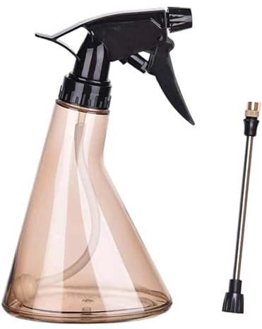 MagiDeal Bouteille de pulvérisation Vide pour Liquide, Vaporisateur pour Plantes et Fleurs, Portable, arrosoir de 300 ML pour Cheveux et Plantes, Brun