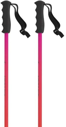 ATOMIC REDSTER JR Kinder-Skistöcke I Leichte Ski-Stöcke mit ergonomischem Griff I Robuste Kinderski-Stöcke aus hochwertigem Aluminium I Skistock mit verstellbarer Schlaufe