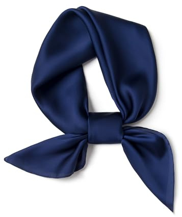 Mariorlsy Men's Solid Color Scarf 27 Square Scarf - Lightweight & Breathable, Neck & Hair Accessory, Gift Ready