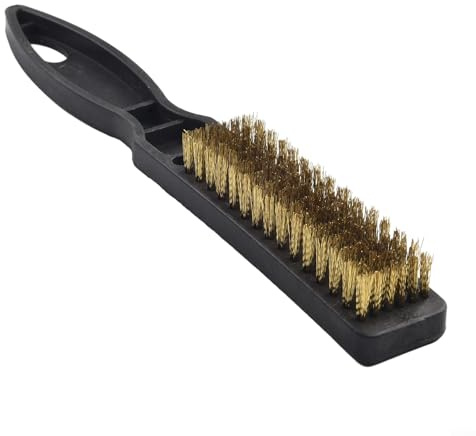 Cepillo de alambre de cobre, herramienta de pulido de metal para limpieza del hogar, eliminación de óxido, desbarbado y fregado