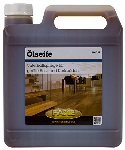 Faxe Ölseife natur 2,5 Liter Holzboden Seife Boden Kork Holz Oelseife