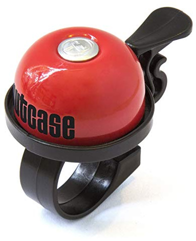 Nutcase Fahrradklingel Thumbdinger, Racy Red, NBTH-10