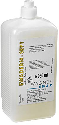 Wagner Ewar Antibakterielle, biologisch abbaubare Flüssigseife Ewaderm Sept 12x950ml