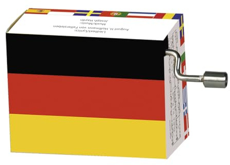 Fridolin Spieluhr/Music Box Nationalhymne Deutschland - Einigkeit und Recht und Freiheit