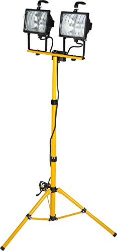 RS PRO Halogen Stativ Arbeitslicht, IP54 220V, 240 V / 400 W, 185mm x 0.93 m x 265 mm
