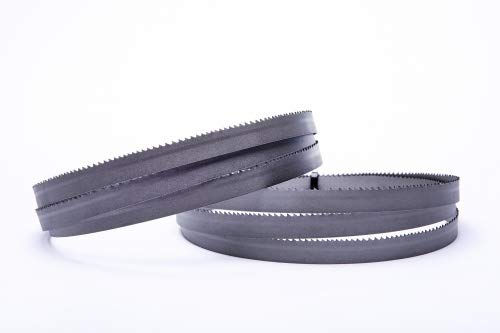 Set di 2 lame per sega a nastro Encut ad alte prestazioni, 1435 x 13 x 0,65 mm, 8-12 ZpZ, bimetallico M42, adatte ad esempio per Güde MBS 125 V, Holzmann BS 125 M