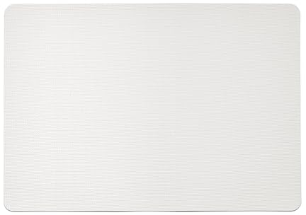 Guzzini - Fiber Mantel Individual de Doble faz - Blanco Leche, 43x30 cm - 226068156