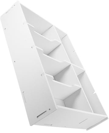 TOGEVAL Aufbewahrungsbox Für Wechselgeld Aus Holz Und Kunststoff Für Das Büro Im Klassenzimmer Telefonquittungs-organizer Multi-grid-hülle Schreibtischbehälter