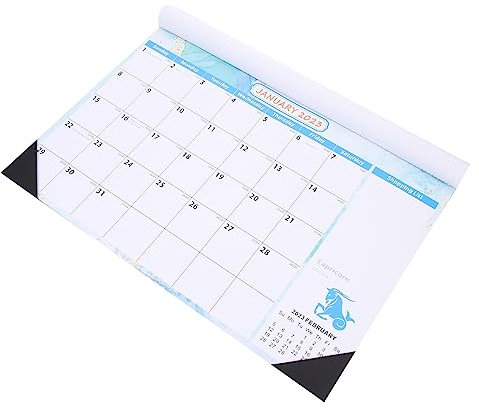 SEWACC 5st Kalender 2023 Hängender Wandkalender Dekorativer Monatskalender Desktop-kalender Startseite Kalender 2022–2023 18 Monats-wandkalender Kalender Im Sternbildstil Papier