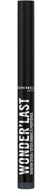 Rimmel Wonder'Last Shadow Stick, 011 Blueberry BBY, Easy To Apply, One Swipe Eyeshadow, Lasts All Day, Ultra-Creamy Formula, Buildable, Smudgeproof, Vegan