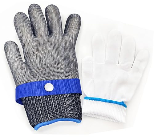 Schnittschutzhandschuhe,Schnittfeste Handschuhe, Schnittschutz Handschuhe, für Metzger Küche Austern Shucking, Fleisch Schneiden, Holzschnitzen und Garten küchenhandschuhe schnittfestschnittschutz han