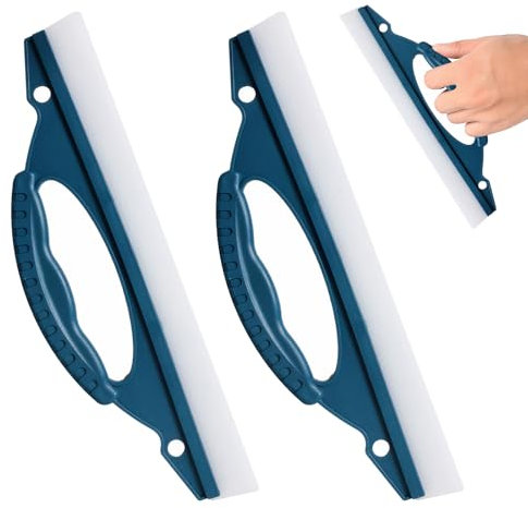 2 Pack Car Squeegee Window Squeegee Glass Cleaning Streak Free Shower Screen Wiper Bathroom Shower Cleaner Tool