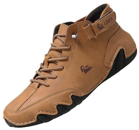 Zapatos descalzos mujer hombre alto top deportivo casual zapatillas ortopédicas de cuero genuino extraanchos zapatos descalzos zapatos ligeros para exteriores cómodos zapatos para correr informales