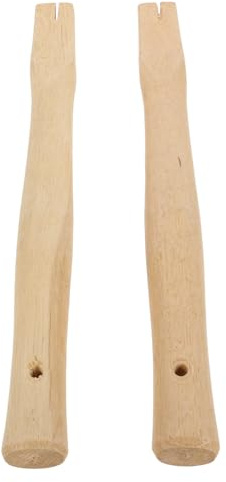 Milisten 2pcs Wooden Hoe Handles and Hammer Handles Replacement for Garden Work Sturdy Japanese-style Oak Wood for Shovel and Hoe