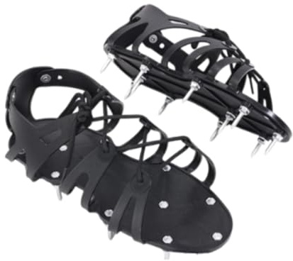 misppro 2 zapatos con pinchos para suelo epoxi, autonivelantes, seguro, aireador de césped, revestimiento compuesto, 5 cm de longitud de clavos