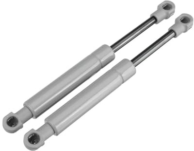 Gasfeder Heckklappe 2 Stück 250N 380N Universal 195 mm 8 mm Gasdruckfedern Motorhauben Stützstange Stoßdämpfer für Wohnmobil für Bett für Fenster für Bus für Wohnwagen Heckklappen-Kofferraumdämpfer
