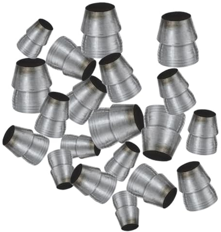 HONITANO 20 pezzi Cunei di Sicurezza per Manici Attrezzi da Giardino Kit Cunei Rinforzanti Conici Compatti per Martelli e Asce Accessori Portatili per Fissaggio e Stabilità Manico