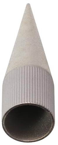 NEIQIUWING Agujero cónico de 1 mm de diámetro interior para herramientas, perforadora, pulidora, afilador de cuero, con revestimiento de esmeril, agujero redondo
