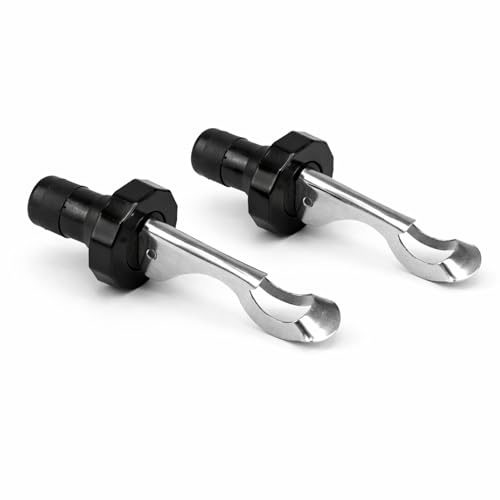 PARENCE. Lot de 2 Bouchons de Bouteille de Vin – Stoppeurs Hermétiques en Acier Inoxydable – Réutilisables – Fermeture Anti-Fuite – 2 Pièces