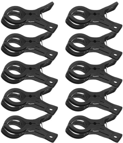 Clip per di palloncini, robuste clip per sfondo per palloncini, 10 pezzi, per feste per lavorazione del legno, artigianato, fotografia, fai da te, feste, matrimoni, compleanni