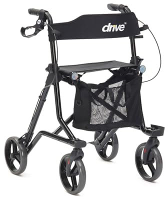 Drive Torro Rollator Folding Walker Portable Walking Frame Anthracite
