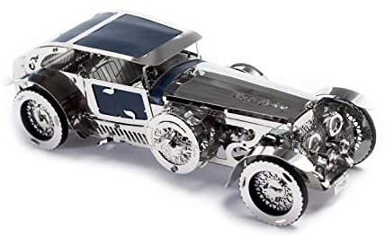 Time for Machine Luxury Roadster T4M38027 Bausatz Auto, Dunkelschwarz, Einheitsgröße