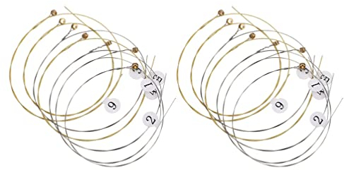 HEALLILY Harfensaiten 19 Stück Ersatzsaiten Für Lyra Harfe Zubehör Musikinstrumente Für Erwachsene