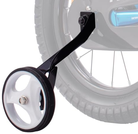RoyalBaby Kinderfahrrad Trainingsräder für RoyalBaby 16 Zoll & 18 Zoll Fahrrad, 16 Zoll / 18 Zoll, Schwarz, 1 Paar