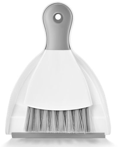SUBEKYU Mini balai à main et pelle à poussière, petite pelle à poussière et balayette, pelle à poussière portable, 1 pièce