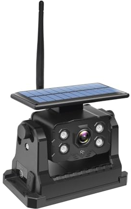 ATOVANKA Solar Kabellos Rückfahrkamera，9600Mah Akku Funk Rückfahrkamera,Nur kompatibel mit dem Solarkamera-Kit Modell YWD-738