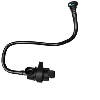 Motorkurbelgehäuse-PCV-Ventil, BTFWM Kraftstofftank-Entlüftungsventil mit Rohr, for, for 7er E65 E66 E67 760I 2004–2006 13907515795 Auto-Auspuff-Entlüftungsventil