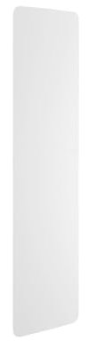 Lineabeta Radiador eléctrico de pared (47 x 9,6 x 179 cm) | Serie Caligo, de acero, fácil de instalar, estilo moderno, fabricado en Italia, color blanco – Mate