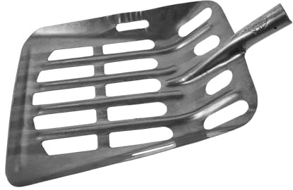 Toddmomy Pala de Multifuncional de Hierro Pala Perforada Resistente para Jardinería y para y Limpieza de